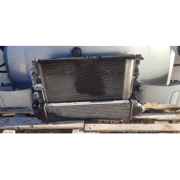 FORD S MAX KIT RADIATORI TRAVERSA OSSATURA CLIMA A/C ACQUA ELETTROVENTOLA DIESEL
