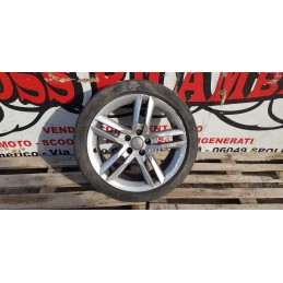 AUDI A5 S-LINE CERCHIO RUOTA COMPLETA CERCHIONE SINGOLO INT 5x112 DA 18 POLLICI