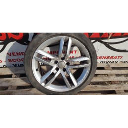 AUDI A5 S-LINE CERCHIO RUOTA COMPLETA CERCHIONE SINGOLO INT 5x112 DA 18 POLLICI