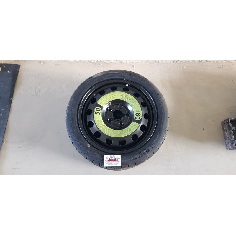 VOLKSWAGEN GOLF 7 CERCHIO FERRO RUOTINO RUOTA SCORTA 125/70 R16 5Q0601027BJ