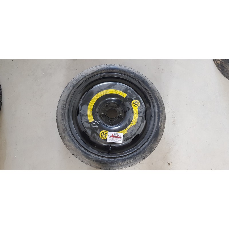 AUDI A3 8P-8V-8Y CERCHIO FERRO RUOTINO RUOTA SCORTA 125/70 R18 1K0601027B