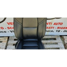 TESLA MODEL 3 SEDILE SEDIA AUTISTA GUIDATORE LATO SINISTRO SX IN PELLE NERA