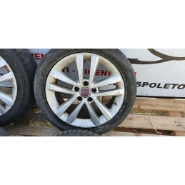4x CERCHI IN LEGA FIAT CROMA-500 X INT. 5x110 R17"
