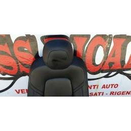 TESLA MODEL 3 SEDILE SEDIA AUTISTA GUIDATORE LATO SINISTRO SX IN PELLE NERA
