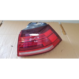 VOLKSWAGEN GOLF 7 RESTYLING FARO FARI FANALE FANALI STOP ESTERNO POST DX SX LED