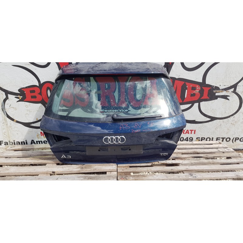 AUDI A3 8V PORTELLO PORTELLONE COFANO LUNOTTO BAGAGLIAIO POSTERIORE 5 PORTE