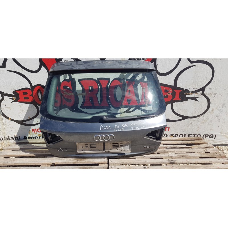 AUDI A4 B9 8W AVANT PORTELLONE PORTELLO COFANO BAGAGLIAIO POSTERIORE LUNOTTO