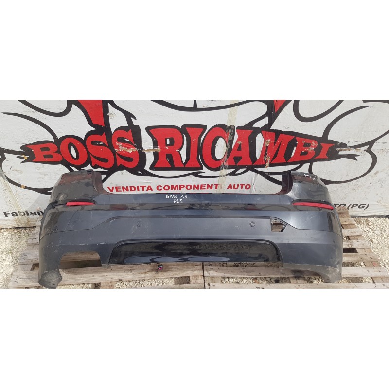 BMW X3 F25 PARAURTI PARAURTO SPOILER SENSORI PARCHEGGIO POSTERIORE