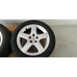 4x CERCHI LEGA PNEUMATICO GOMMA PEUGEOT 407-308-508-607-EXPERT DA 17 INT 5x108