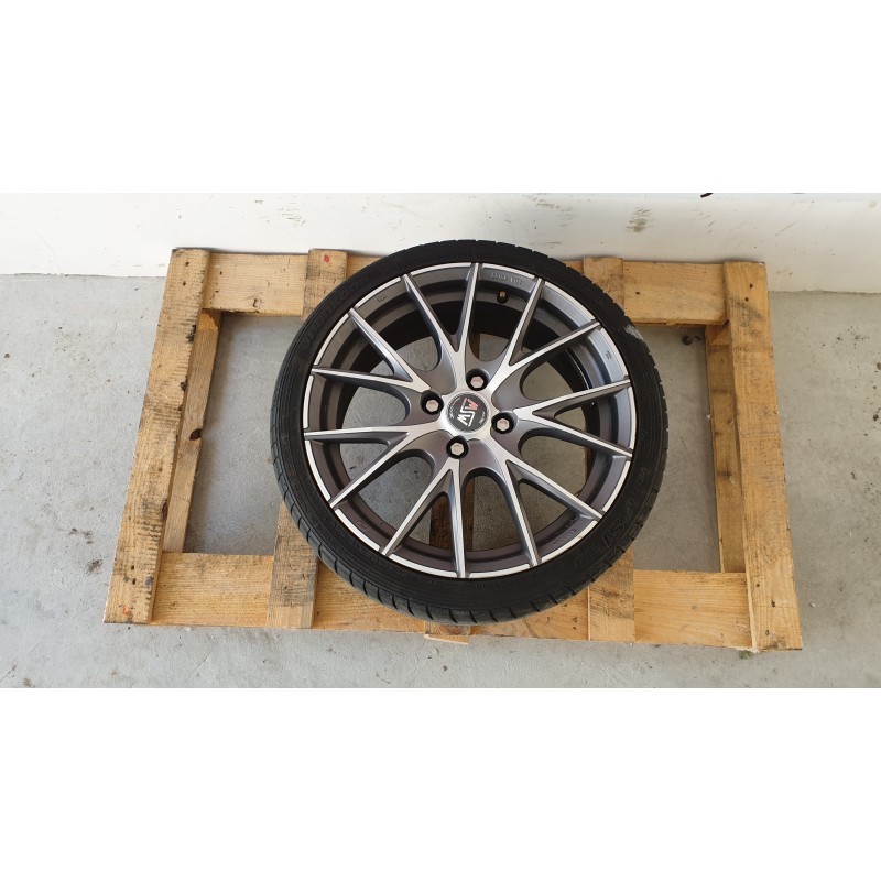 FORD FIESTA 6 SERIE MK7 CERCHIO LEGA RUOTA SCORTA OZ RACING INT. 4x108 DA 17