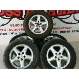 5x CERCHIO IN LEGA CON GOMME PNEUMATICI INT. 5x114,3 DA 16 POLLICI TOYOTA RAV 4