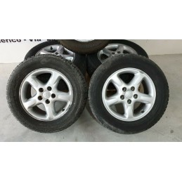 5x CERCHIO IN LEGA CON GOMME PNEUMATICI INT. 5x114,3 DA 16 POLLICI TOYOTA RAV 4