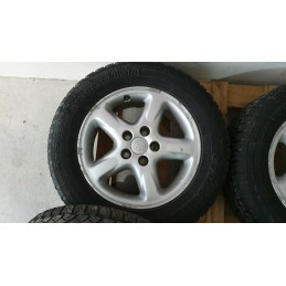 5x CERCHIO IN LEGA CON GOMME PNEUMATICI INT. 5x114,3 DA 16 POLLICI TOYOTA RAV 4