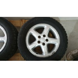 5x CERCHIO IN LEGA CON GOMME PNEUMATICI INT. 5x114,3 DA 16 POLLICI TOYOTA RAV 4