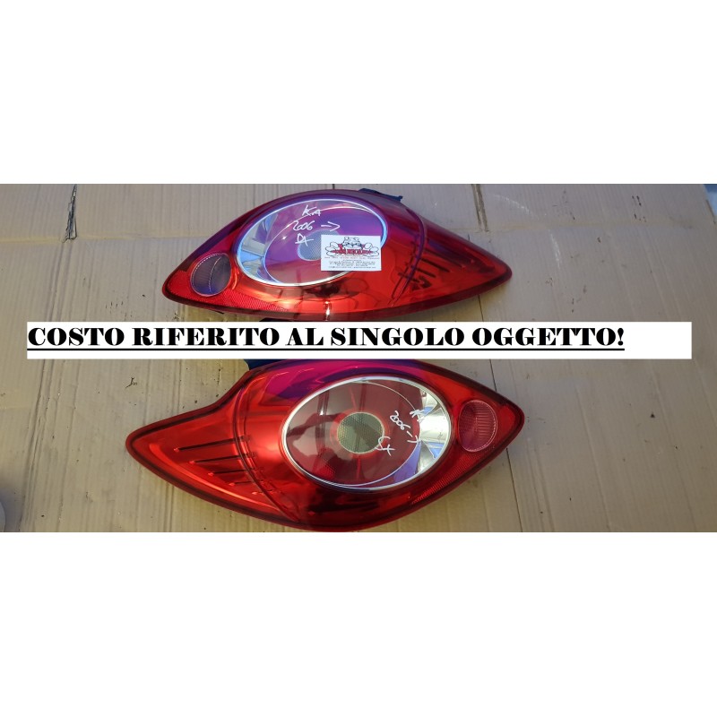 FORD KA 2 SERIE FANALE FANALI LUCE LUCI STOP POSTERIORE DESTRO SINISTRO DX SX
