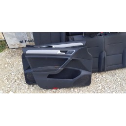 VOLKSWAGEN GOLF 7 SW TAPPEZZERIA INTERNI INTERNO SEDILI SEDILE ANT POST TESSUTO