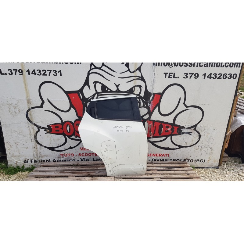 NISSAN JUKE SPORTELLO PORTA PORTIERA SPORTELLI LATERALE POSTERIORE DESTRO DX
