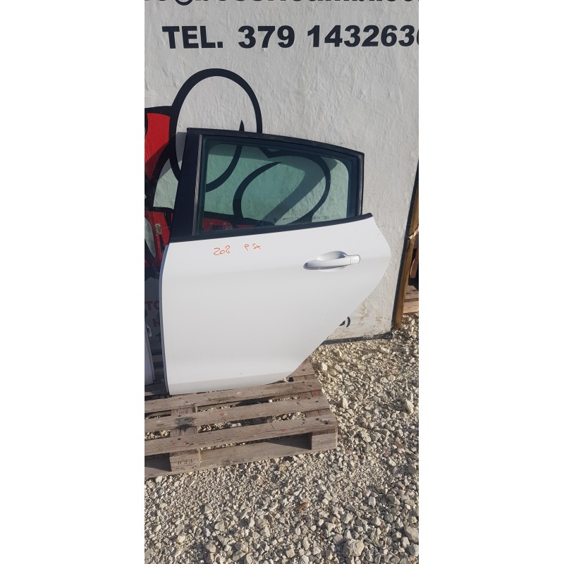 PEUGEOT 208 SPORTELLO SPORTELLI PORTA PORTIERA PORTE  POSTERIORE  SX