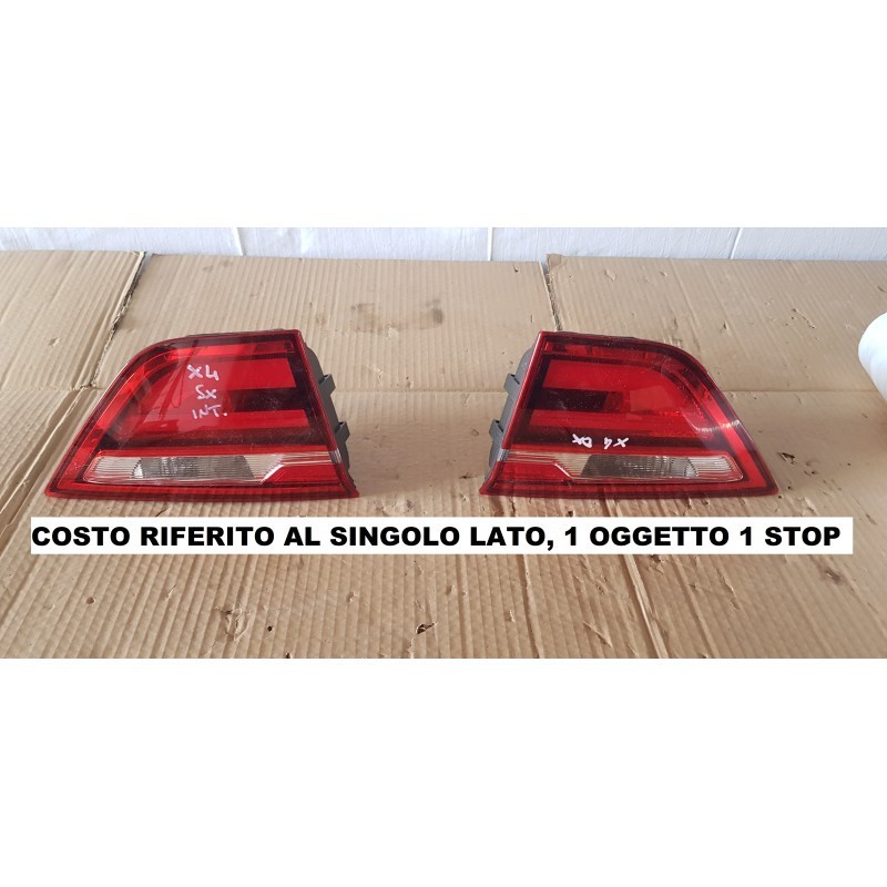 BMW X4 F26 FANALE FANALINO STOP INTERNO PORTELLONE POSTERIORE DESTRO SINISTRO