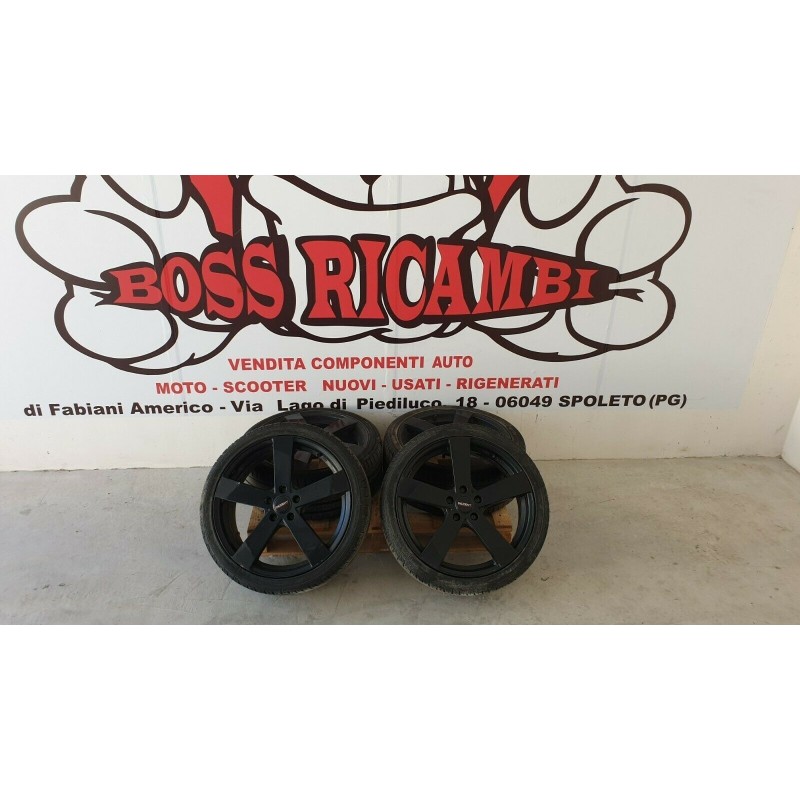 4x CERCHI LEGA VOLKSWAGEN SCIROCCO-GOLF-TOURAN-PASSAT-T ROC DA 19 POLLICI 5x112