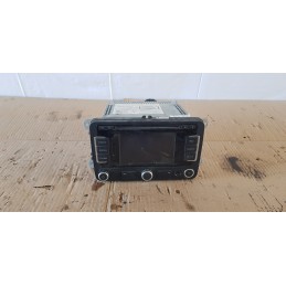 VOLKSWAGEN PASSAT B7 AUTORADIO STEREO MULTIFUNZIONE RADIO MEDIA PHONE 3C8035279F