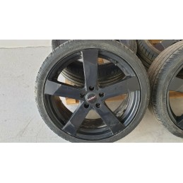 4x CERCHI LEGA VOLKSWAGEN SCIROCCO-GOLF-TOURAN-PASSAT-T ROC DA 19 POLLICI 5x112