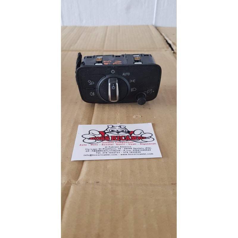 AUDI A3 8V INTERRUTTORE COMANDO LUCI FARI FENDINEBBIA POSIZIONE 8V0941531AR