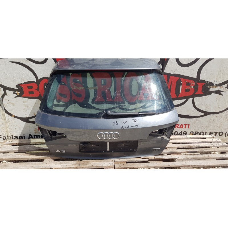 AUDI A3 8V PORTELLONE PORTELLO COFANO LUNOTTO BAGAGLIAIO POSTERIORE 3 PORTE