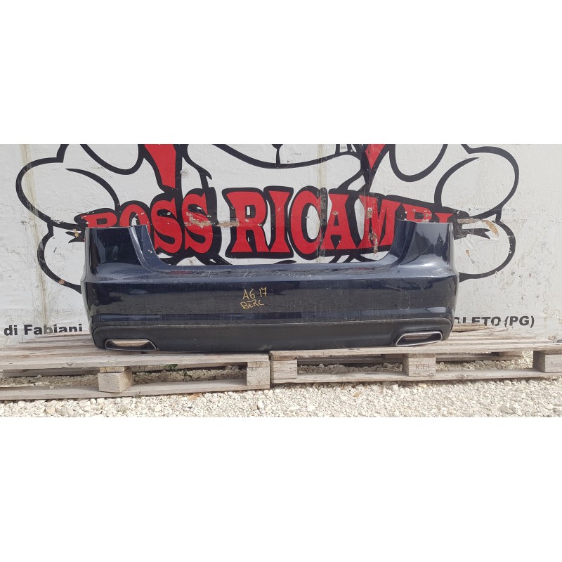 AUDI A6 4G PARAURTI PARAURTO MODANATURE SPOILER INFERIORE SENSORI POSTERIORE