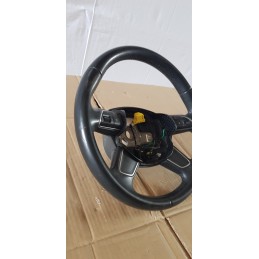 AUDI A3 8P VOLANTE CORONA COMANDI AL VOLANTE STEREO NAV IN PELLE 8R0419091A1KT