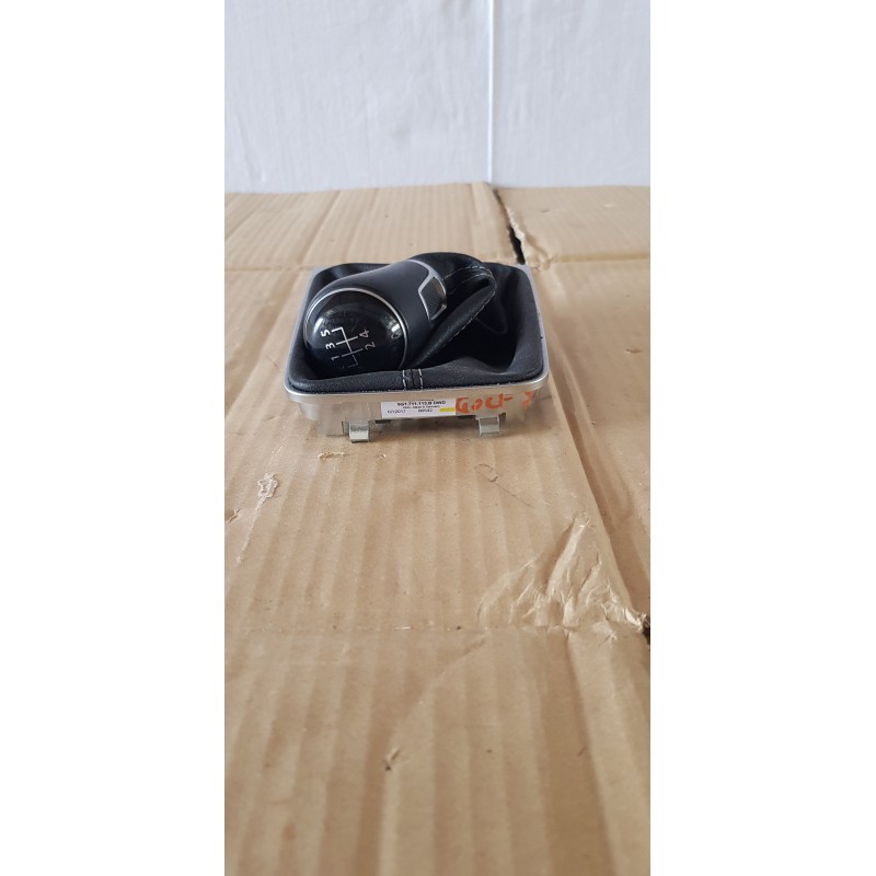 VOLKSWAGEN GOLF 7 POMELLO CORNICE CUFFIA LEVA CAMBIO MANUALE 5G1711113B