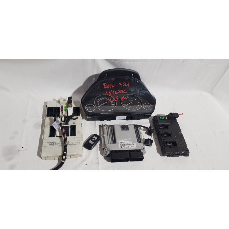 BMW SERIE 3 F30 F31 KIT ACCENSIONE AVVIAMENTO MOTORE CHIAVE ECU CENTRALINA N47