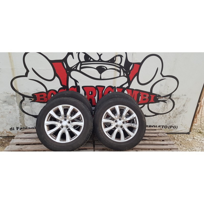 4x CERCHI LEGA LAND ROVER EVOQUE-DISCOVERY-FREELANDER-VELAR INT. 5x108 DA 18 "