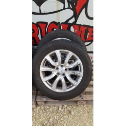 4x CERCHI LEGA LAND ROVER EVOQUE-DISCOVERY-FREELANDER-VELAR INT. 5x108 DA 18 "