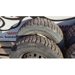 FIAT FIORINO CERCHI RUOTE PNEUMATICO GOMME GOMMA COMPLETI 165/70 R13 POLLICI