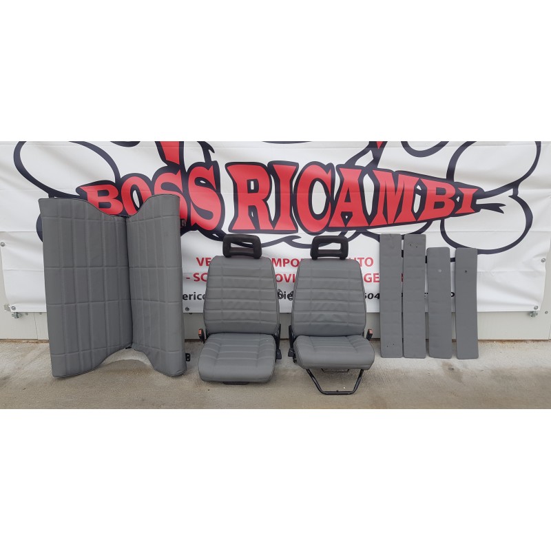 FIAT PANDA 141 TAPPEZZERIA SEDILE SEDILI INTERNI INTERNO ANT POST ECOPELLE