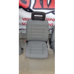 FIAT PANDA 141 TAPPEZZERIA SEDILE SEDILI INTERNI INTERNO ANT POST ECOPELLE