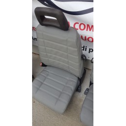 FIAT PANDA 141 TAPPEZZERIA SEDILE SEDILI INTERNI INTERNO ANT POST ECOPELLE
