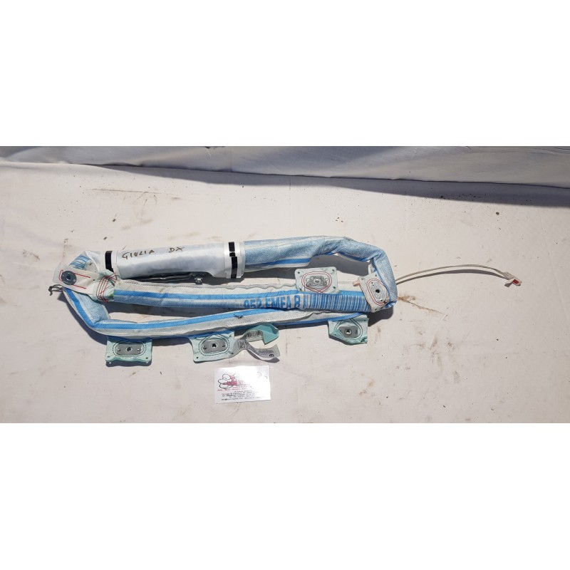 ALFA ROMEO GIULIA AIRBAG LATERALE TENDINA TENDA SUPERIORE DESTRA DX 505471420