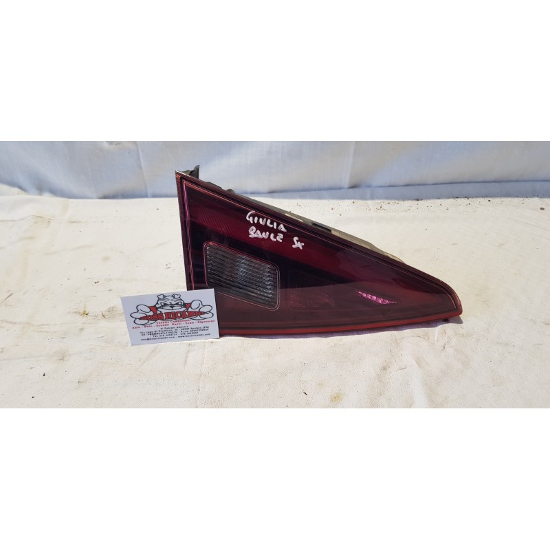 ALFA ROMEO GIULIA FANALE STOP FARO LAMPADA INTERNO BAULE POSTERIORE SINISTRO SX