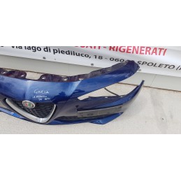 ALFA ROMEO GIULIA PARAURTI PARAURTO GRIGLIA STEMMA CALANDRA + LAVAFARI ANTERIORE