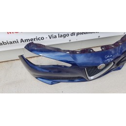 ALFA ROMEO GIULIA PARAURTI PARAURTO GRIGLIA STEMMA CALANDRA + LAVAFARI ANTERIORE