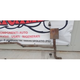 ALFA ROMEO GIULIA MARMITTA SCARICO SILENZIATORE TERMINALE ANTERIORE CENTRALE 2.2