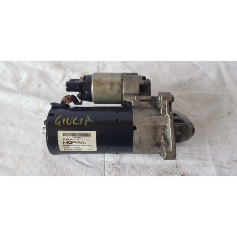 ALFA ROMEO GIULIA MOTORINO ELETTRICO AVVIAMENTO MOTORE 50532995A152 DIESEL