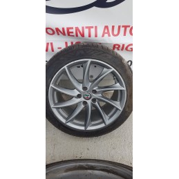 4x CERCHI LEGA ALFA ROMEO GIULIA-STELVIO-GIULIETTA-159 DA 18 POLLICI INT. 5x110