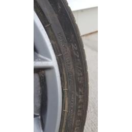 4x CERCHI LEGA ALFA ROMEO GIULIA-STELVIO-GIULIETTA-159 DA 18 POLLICI INT. 5x110