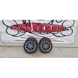 4x CERCHI LEGA ALFA ROMEO GIULIA-STELVIO-GIULIETTA-159 DA 18 POLLICI INT. 5x110
