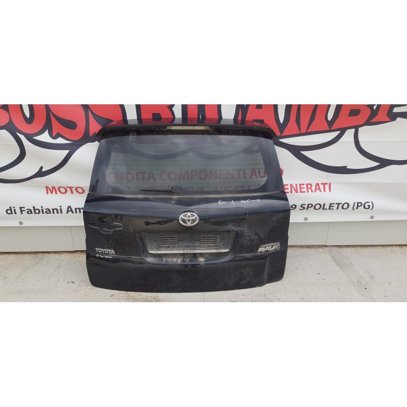 TOYOTA RAV 4 TERZA 3 SERIE PORTELLONE PORTELLO COFANO BAGAGLIAIO LUNOTTO POST