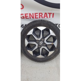 TOYOTA YARIS CERCHIO CERCHI IN LEGA R15 POLLICI CON PNEUMATICO GOMMA INT. 4x100