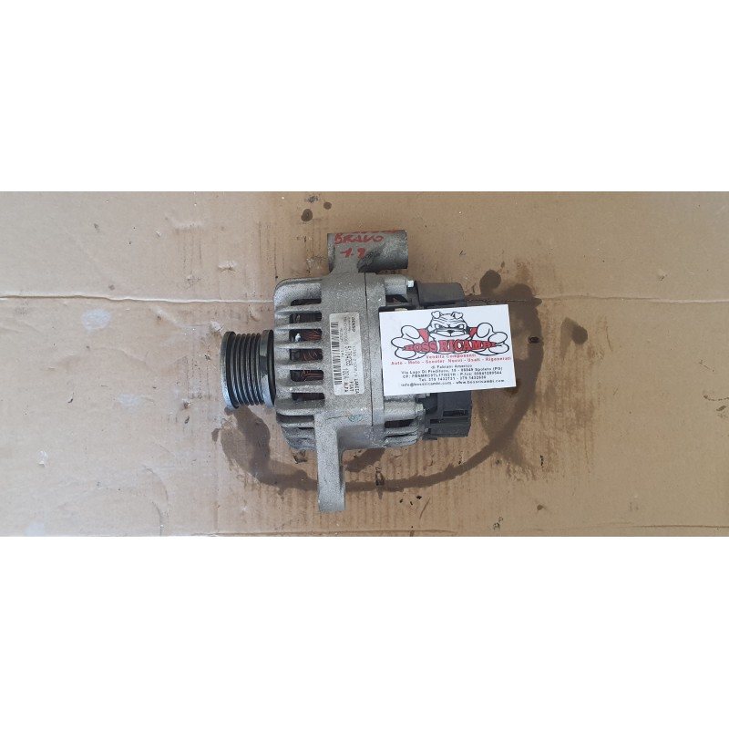 FIAT BRAVO 2 SERIE ALTERNATORE PULEGGIA MOTORE DENSO 51764265 100A 14V